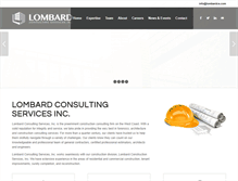 Tablet Screenshot of lombardcs.com